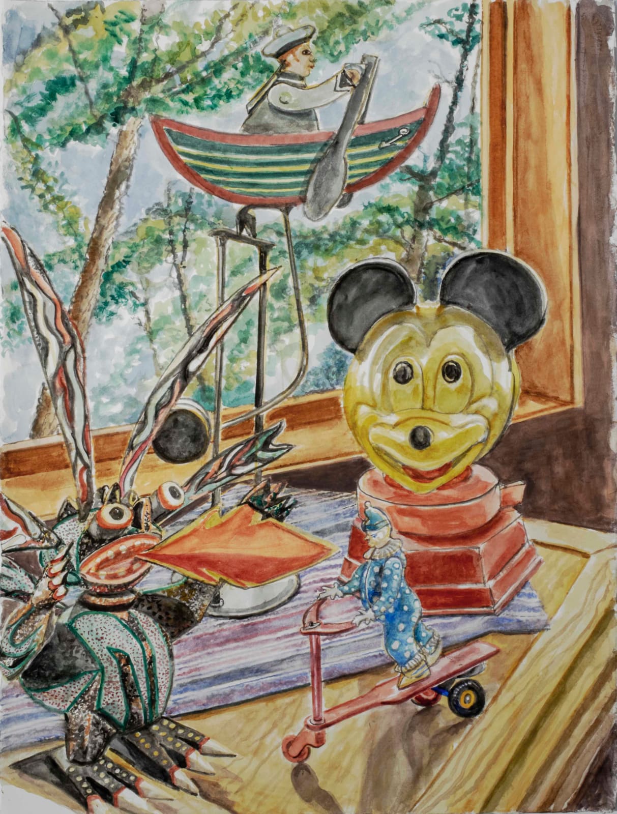 Philip Pearlstein, Toys, 2021