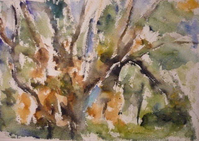 Philip Pearlstein, Deer Isle #4, 1950s