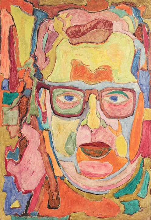 Philip Pearlstein, I Had Blue Eyes, 1950