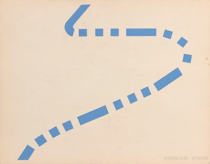 Philip Pearlstein, Internitent Stream (Back), 1943044