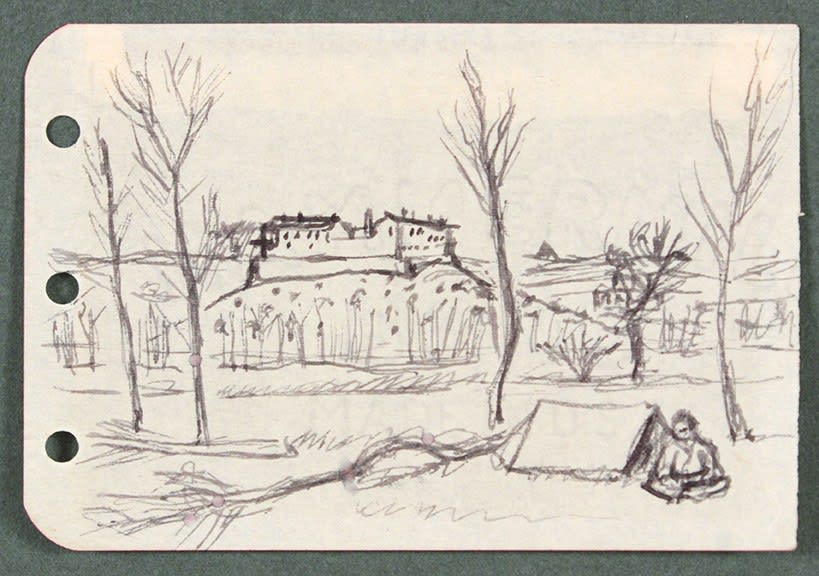 Philip Pearlstein, Rome, Italy IX, 1944