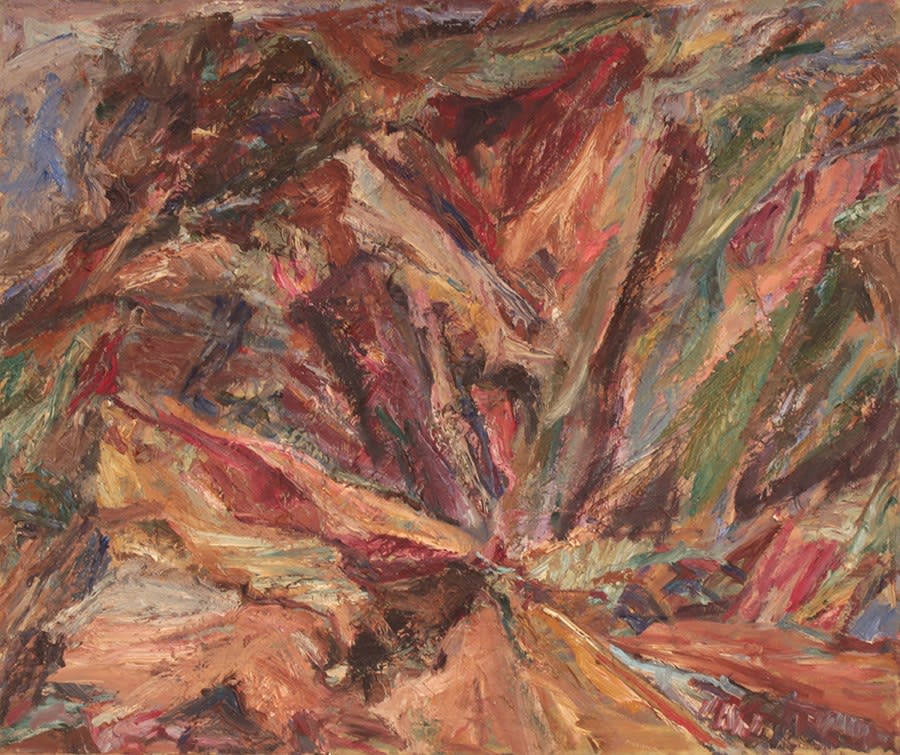 Philip Pearlstein, Ravine, 1955