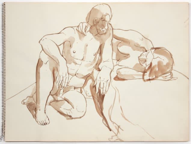 Philip Pearlstein, Untitled, 1965