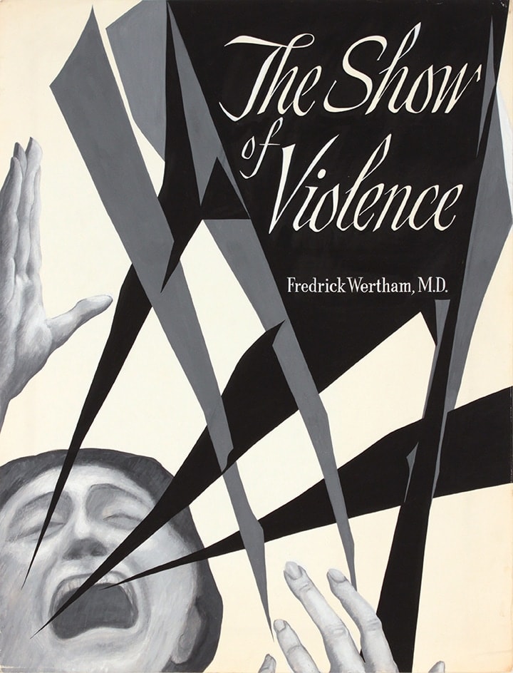 Philip Pearlstein, The Show of Violence (Study for Book Jacket), 1940s