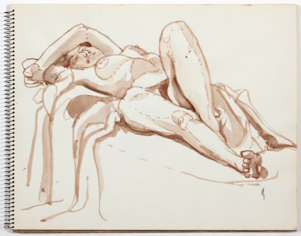 Philip Pearlstein, Untitled, 1961
