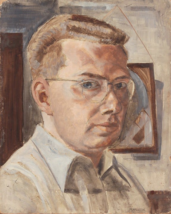 Philip Pearlstein, Self Portrait, 1948