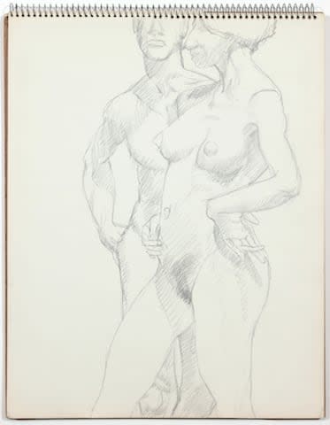 Philip Pearlstein, Untitled, 1961