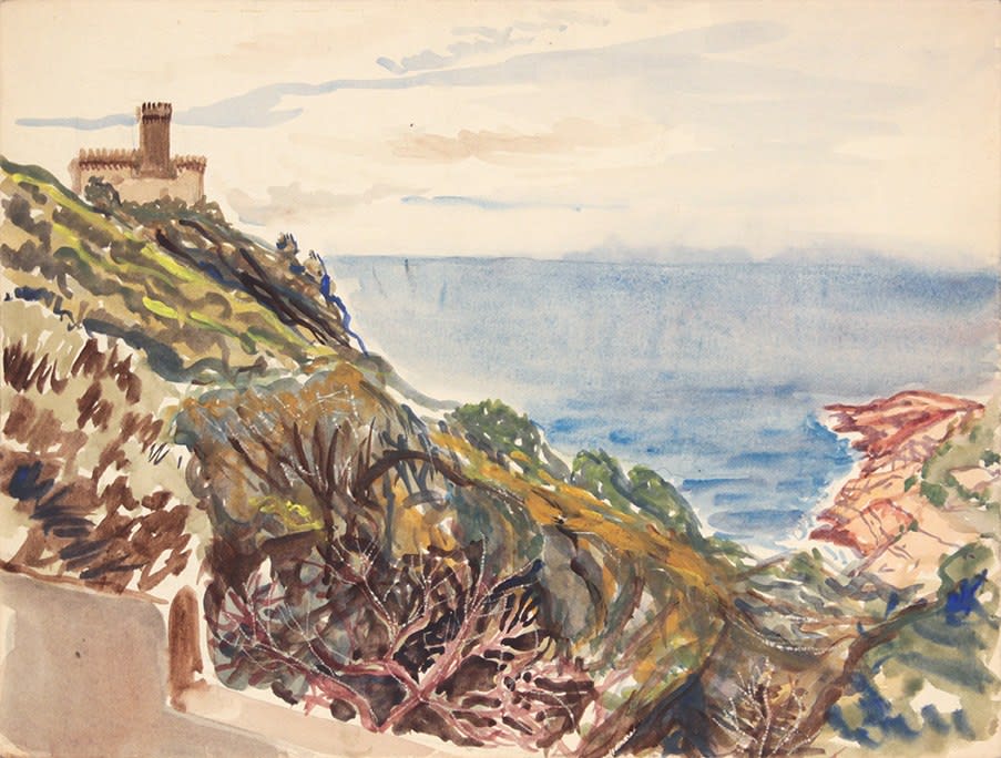 Philip Pearlstein, Marina Di Pisa II, 1945