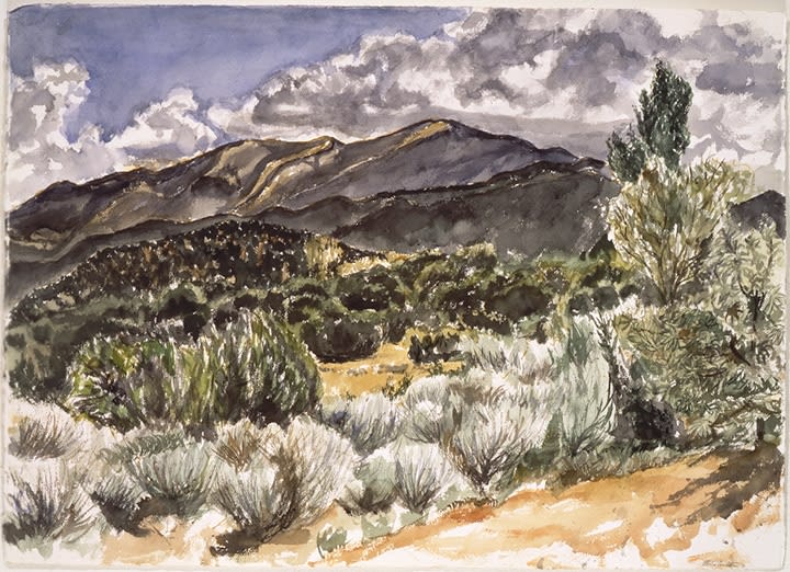 Philip Pearlstein, Above Santa Fe, 1994