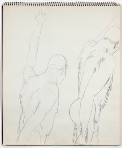 Philip Pearlstein, Untitled, Untitled