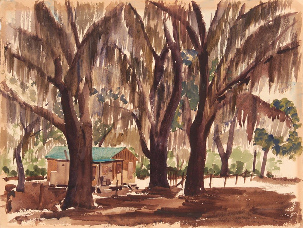 Philip Pearlstein, Camp Blanding, Florida, 1944
