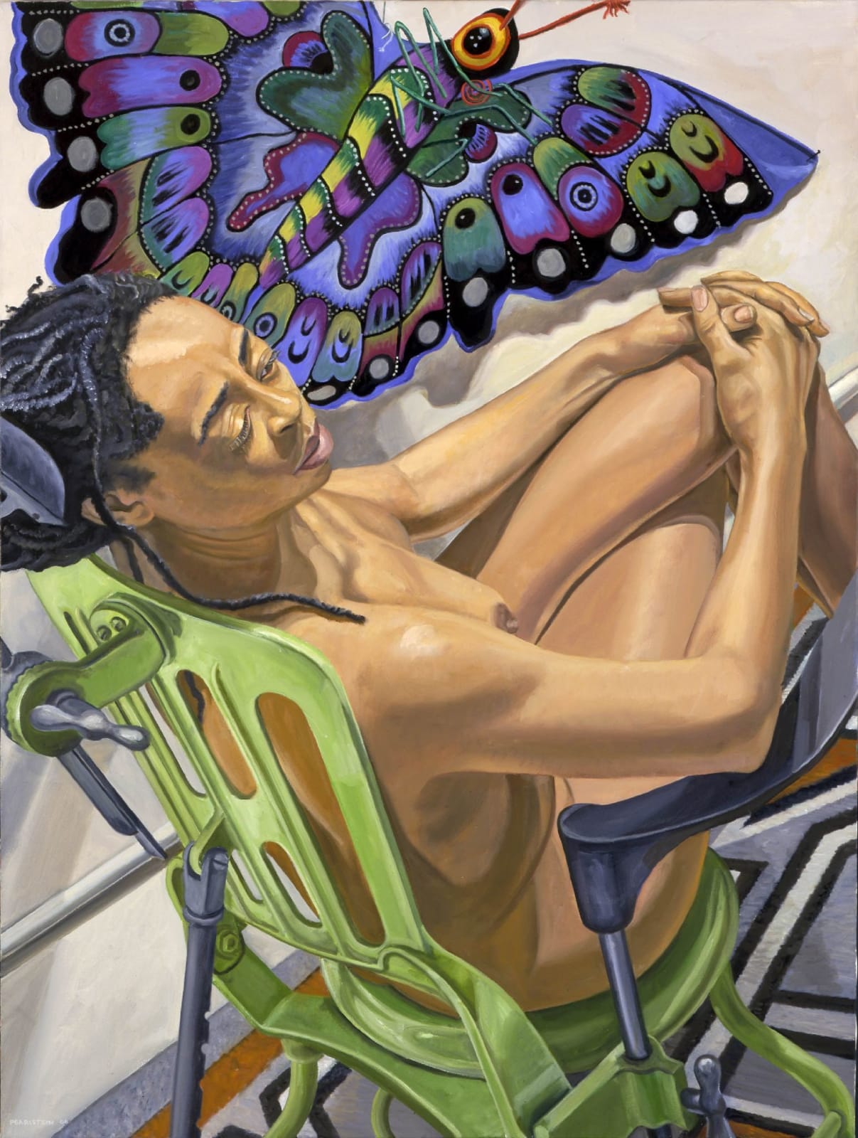 Philip Pearlstein, Model with Butterfly Kite, 2006