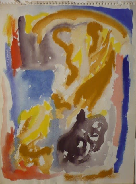 Philip Pearlstein, Watercolor #2, ND