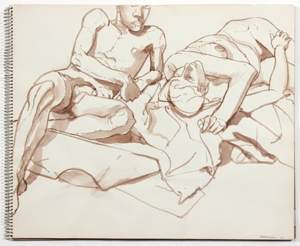 Philip Pearlstein, Untitled, 1963