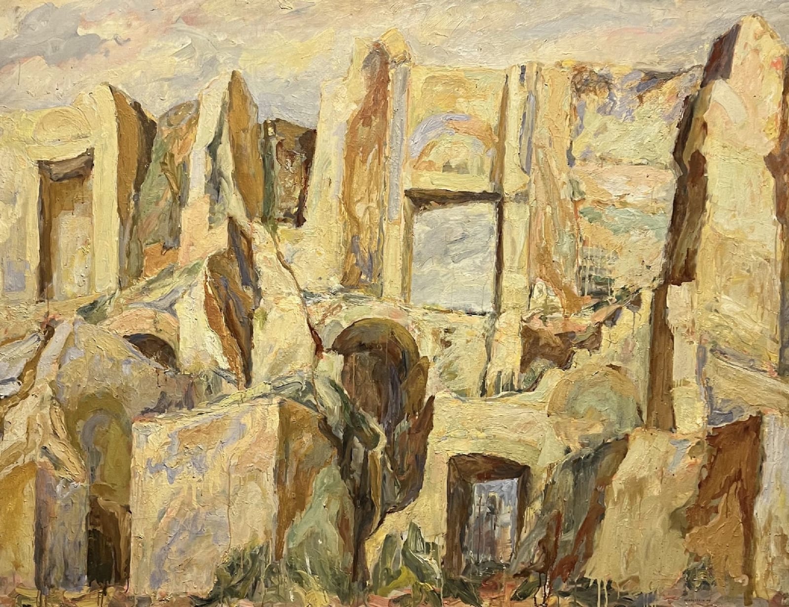 Philip Pearlstein, Imperial Palace #1, 1960
