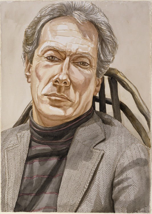 Philip Pearlstein, Mark Strand, 1983