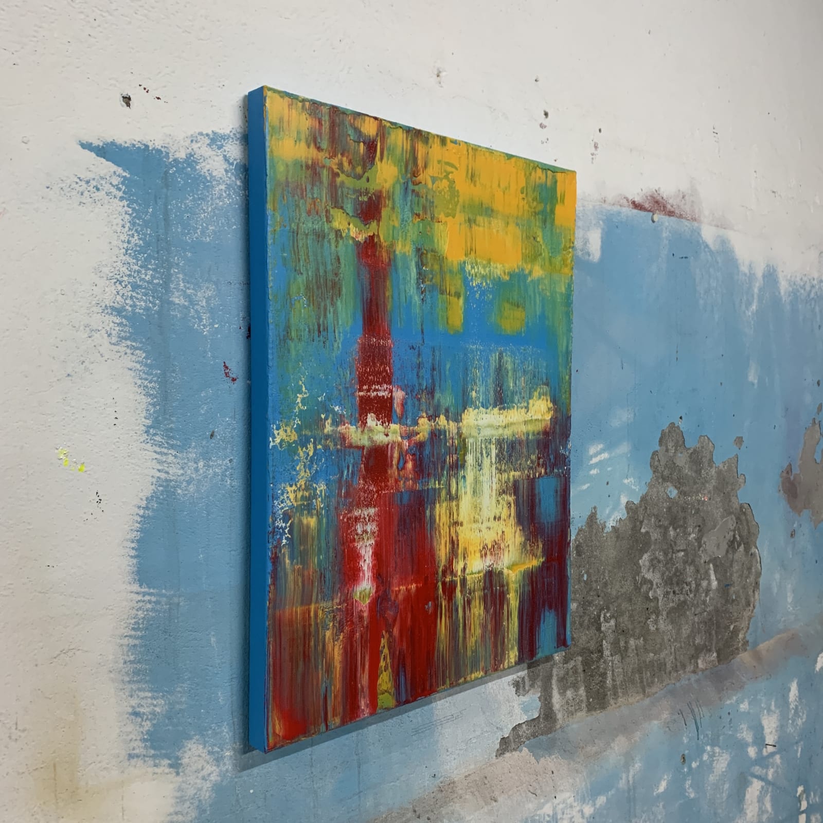 Philipp Mettler, Thank you Jean-Michel for your palettes, 2021