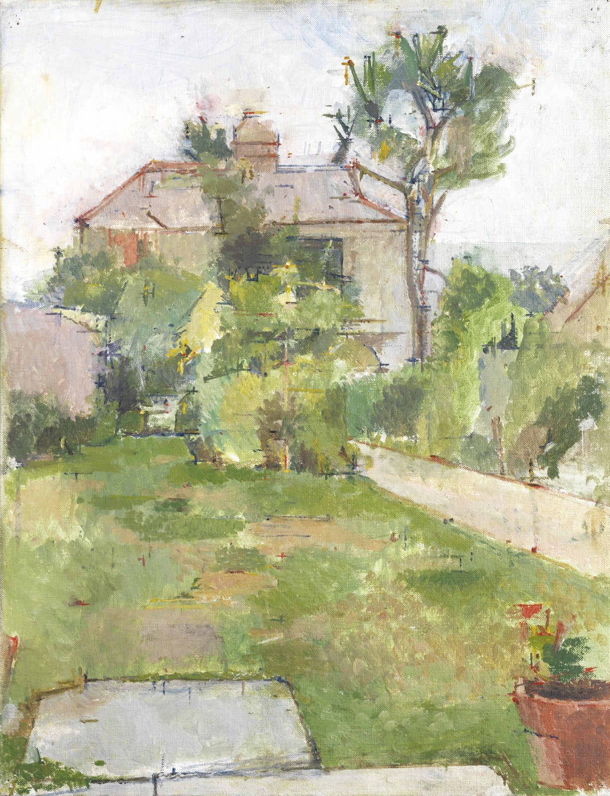 William Coldstream, Garden in Falmouth, 1977