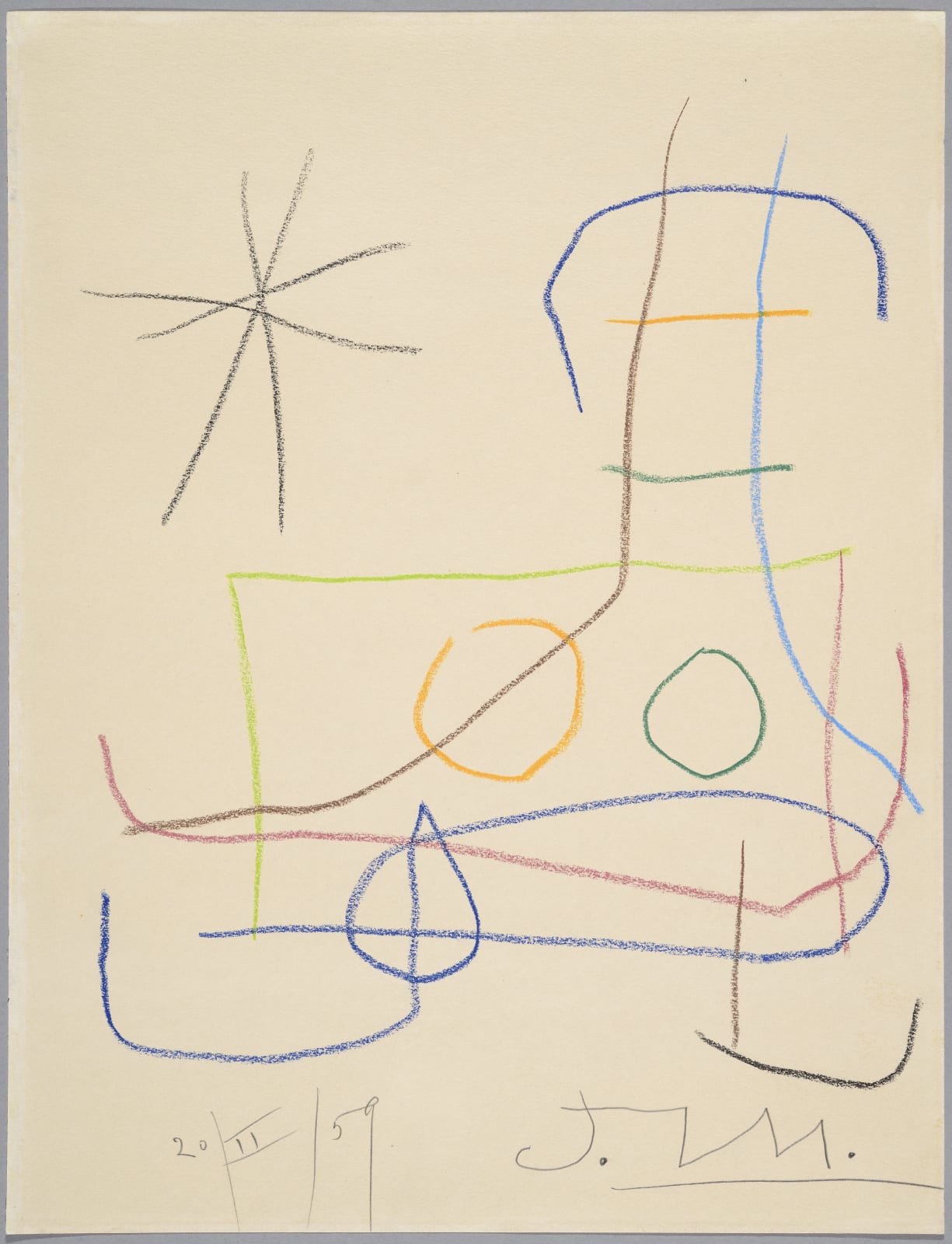 Joan Miró, Untitled, 1959