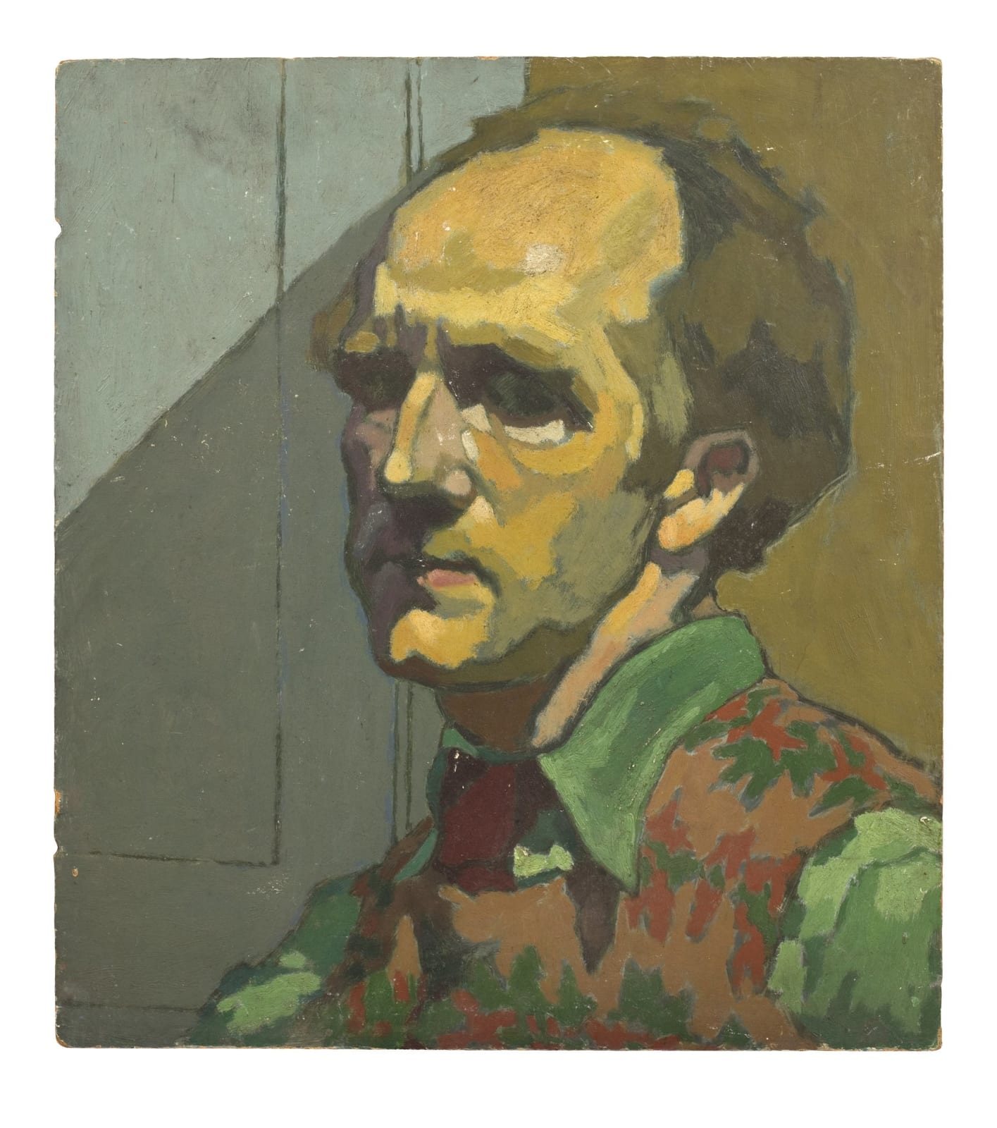 Cyril Mann, Self Portrait, 1958