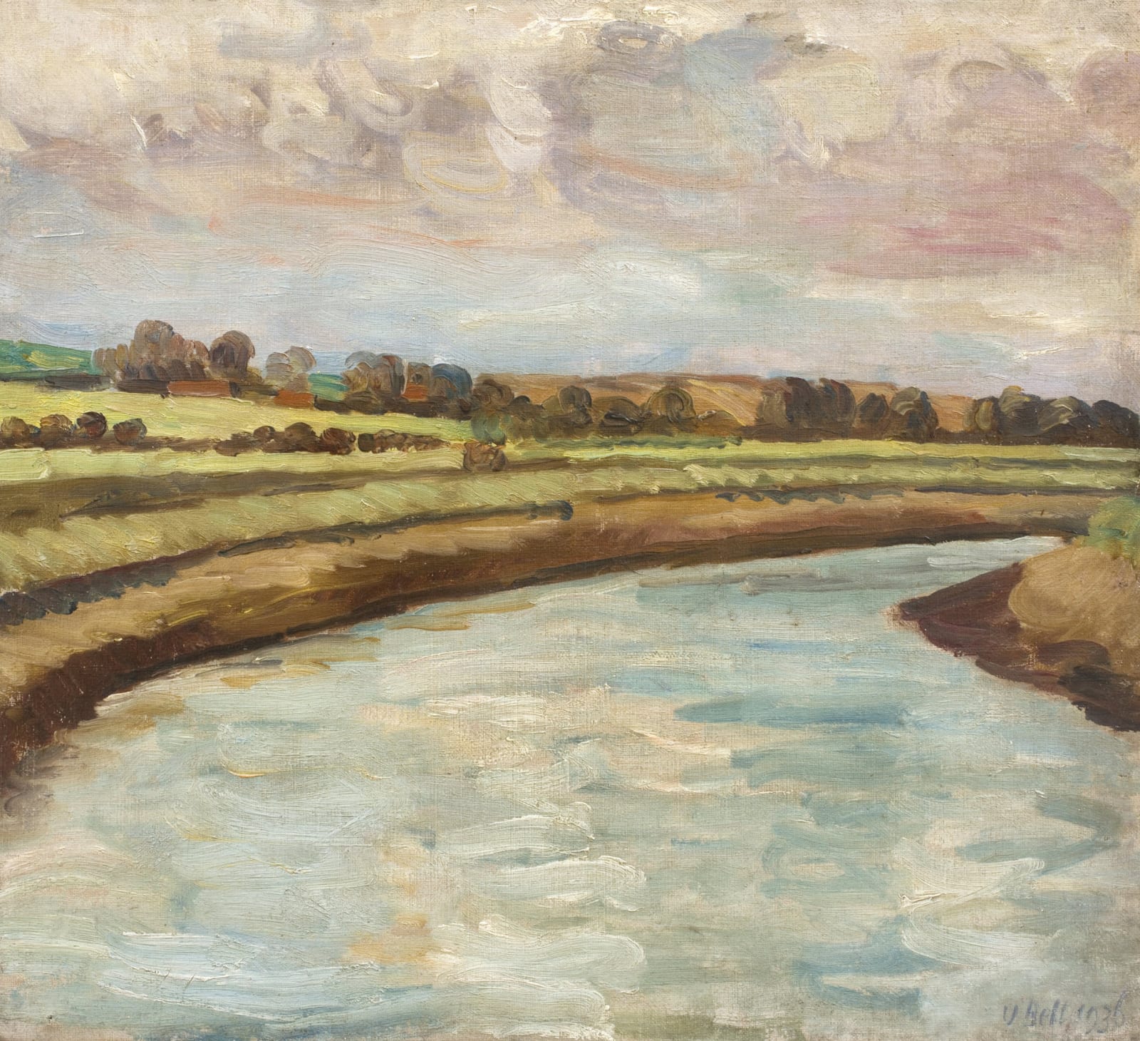 Vanessa Bell, The Ouse Near Piddinghoe, 1936
