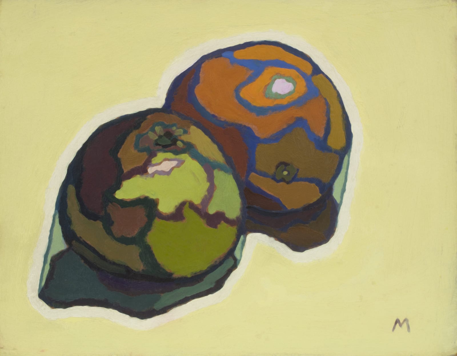 Cyril Mann, Apple and Orange , 1957 c.