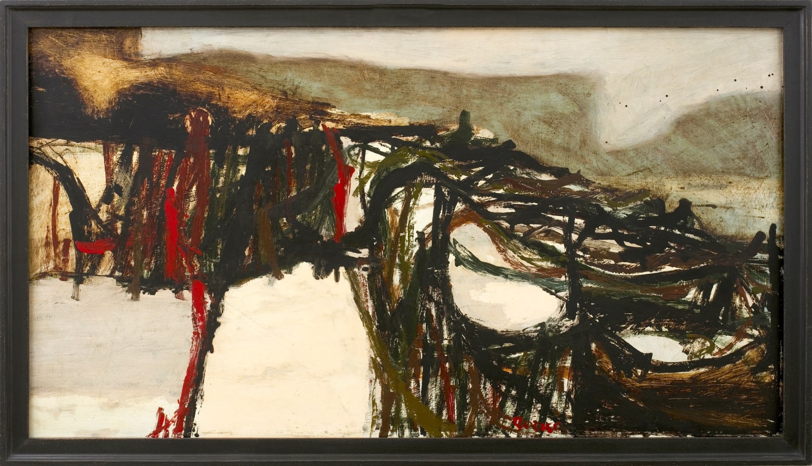 William Crozier, Untitled (Landscape), 1959-60, c.