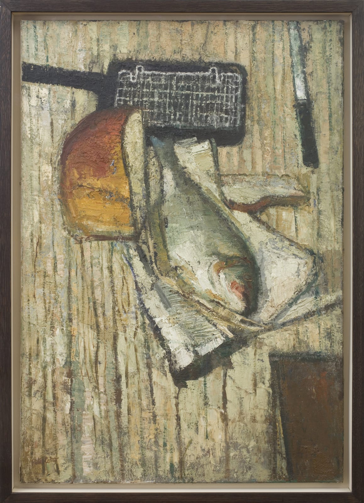 Peter Coker, Fish with Grill, 1954-55