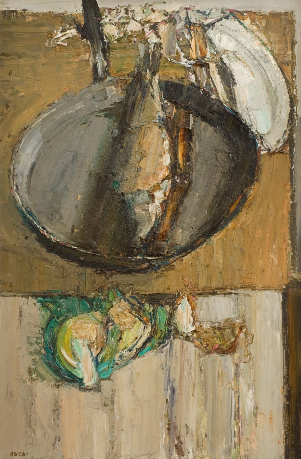 Peter Coker, Still Life with Fish, 1957
