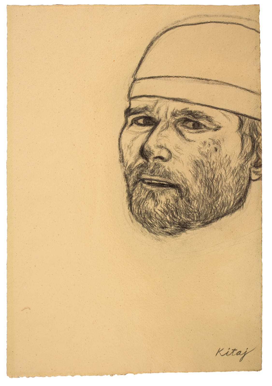R. B. Kitaj, Self-Portrait (After Matteo), 1982