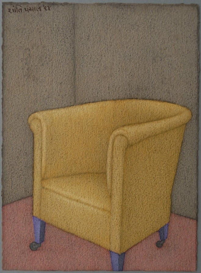 Shanti Panchal, Golden Chair, 2014
