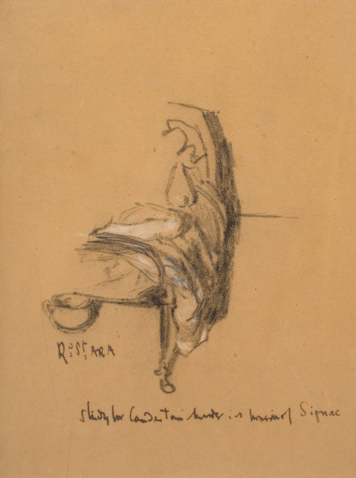 Walter Sickert, Study for L'Affaire de Camden Town, 1909, c.