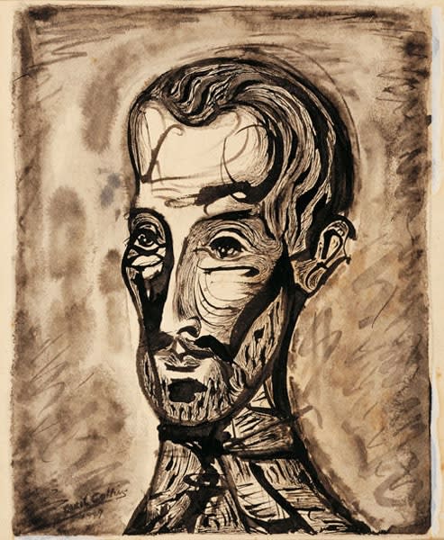 Cecil Collins, Self-Portrait, 1949