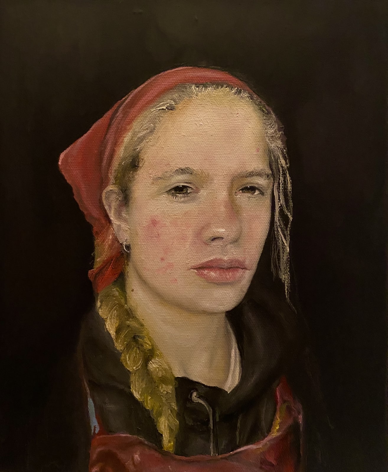Amelia Lovell, Portrait of a Woman Artist (Self Portrait)