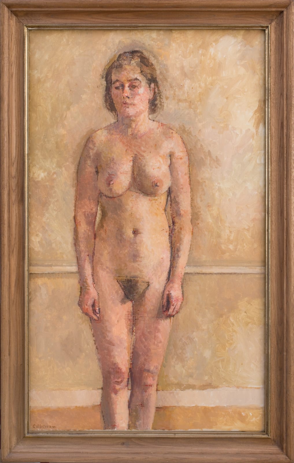William Coldstream, Standing Nude, 1977–78
