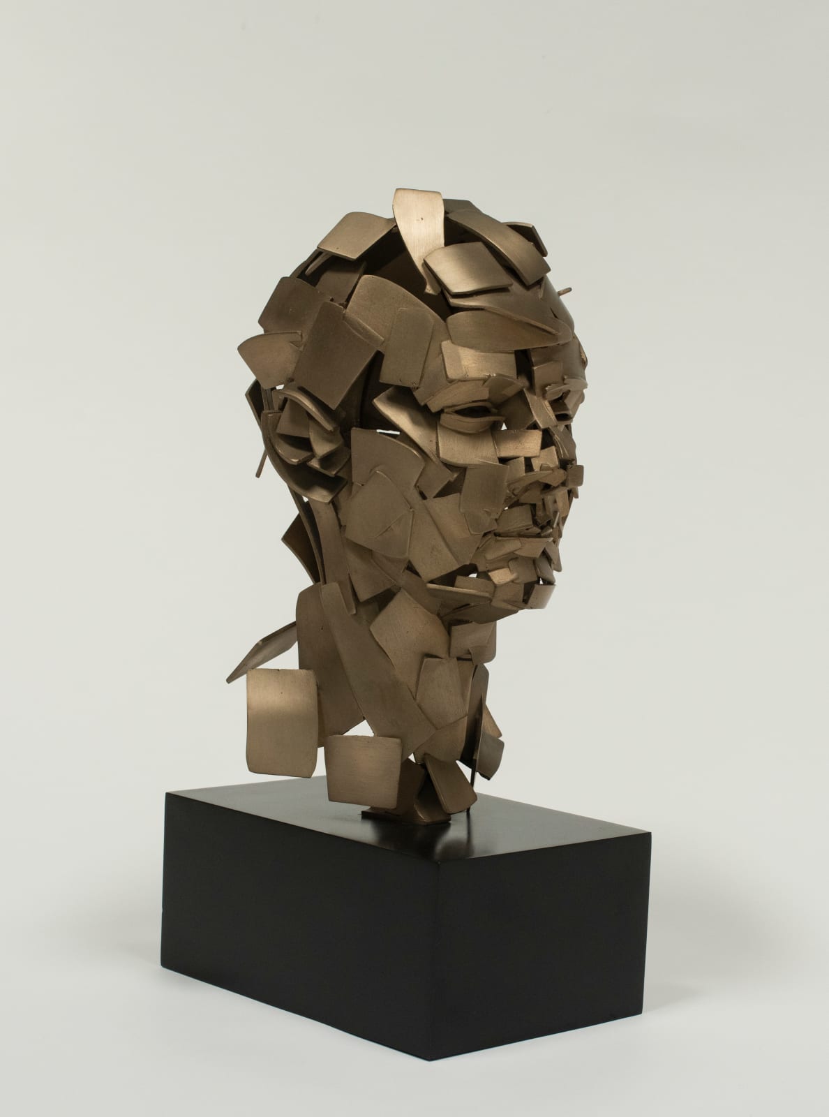 Jonathan Yeo, Maquette for Homage to Paolozzi (Self-Portrait), 2017