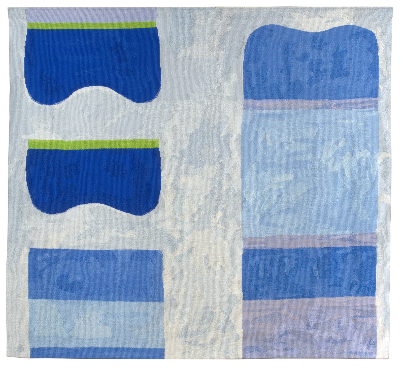 William Scott, Green and Blue Forms