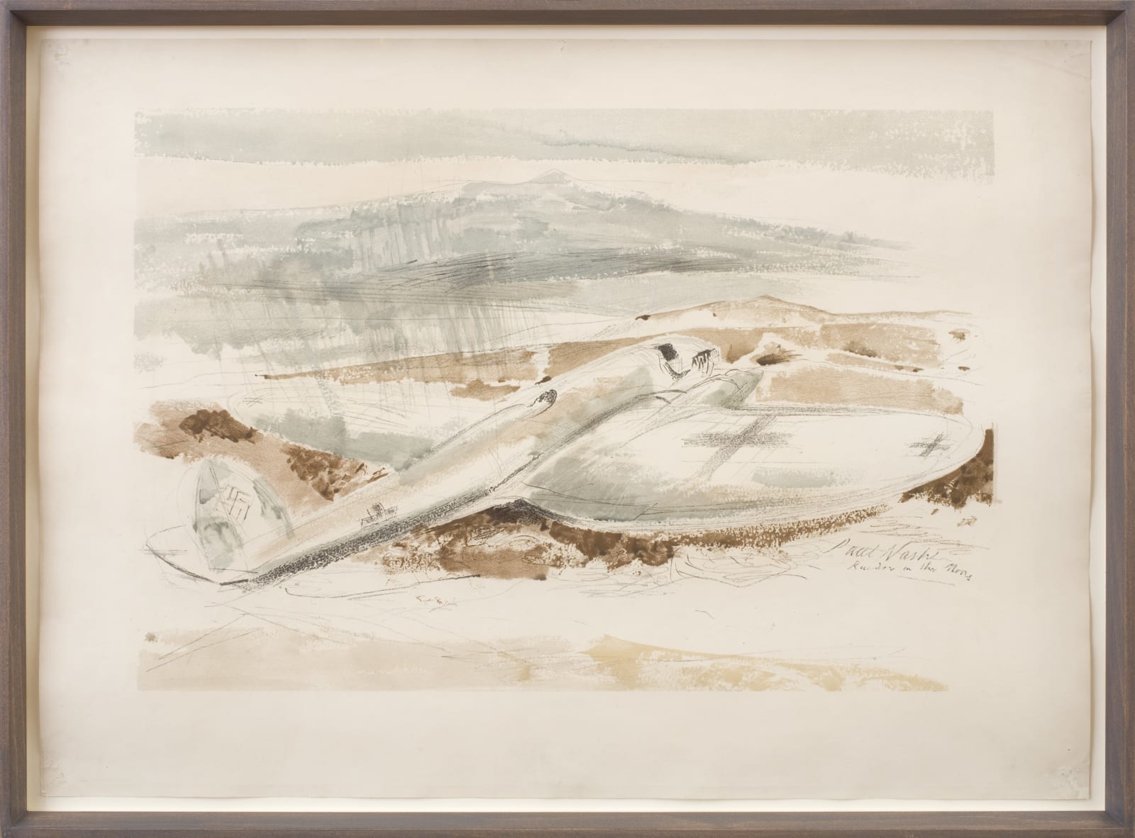 Paul Nash, The Raider on the Moors, 1940