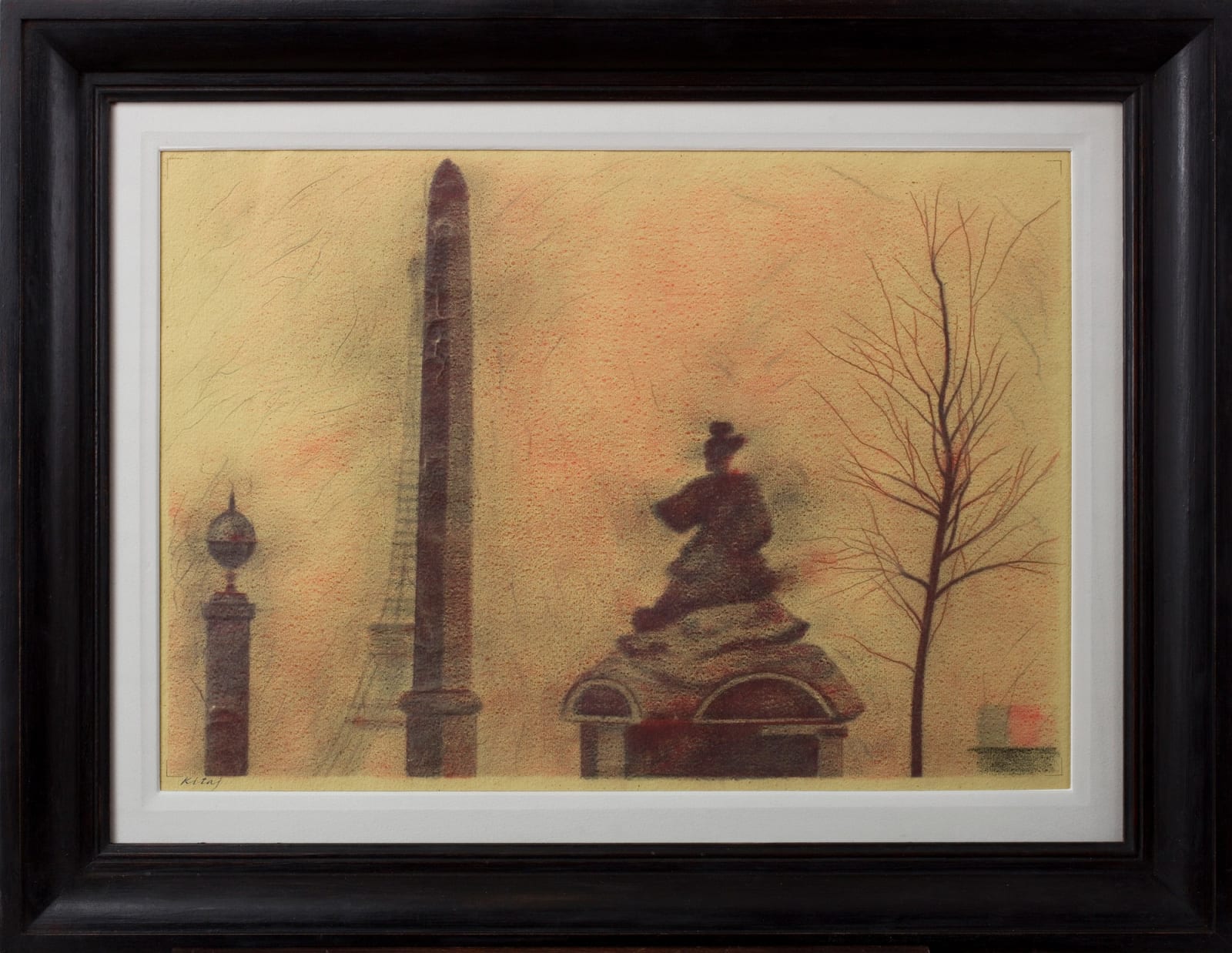 R. B. Kitaj, Place de la Concorde, 1982–83