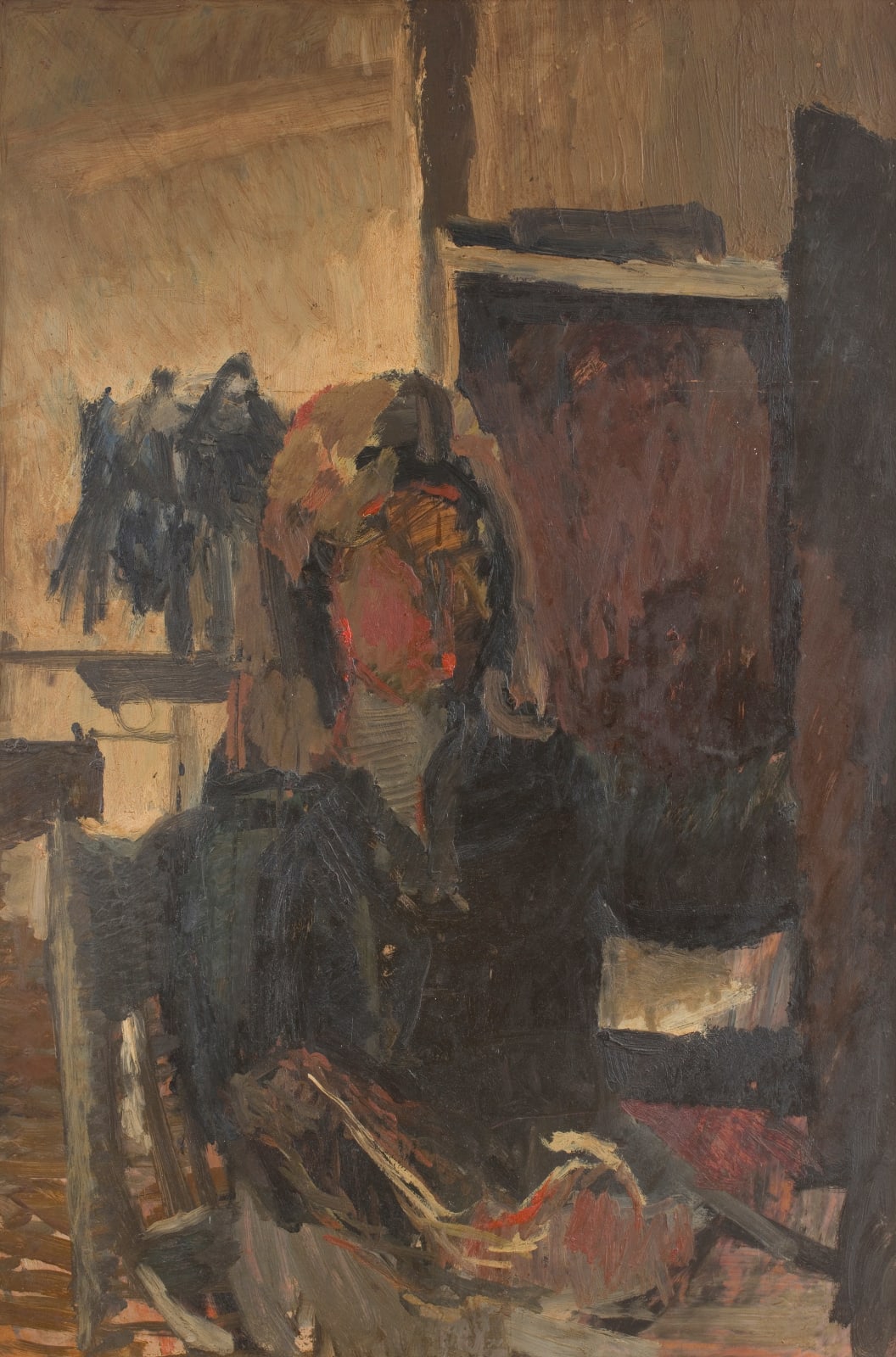 Mary Cozens-Walker, Head Painting, 1959-61