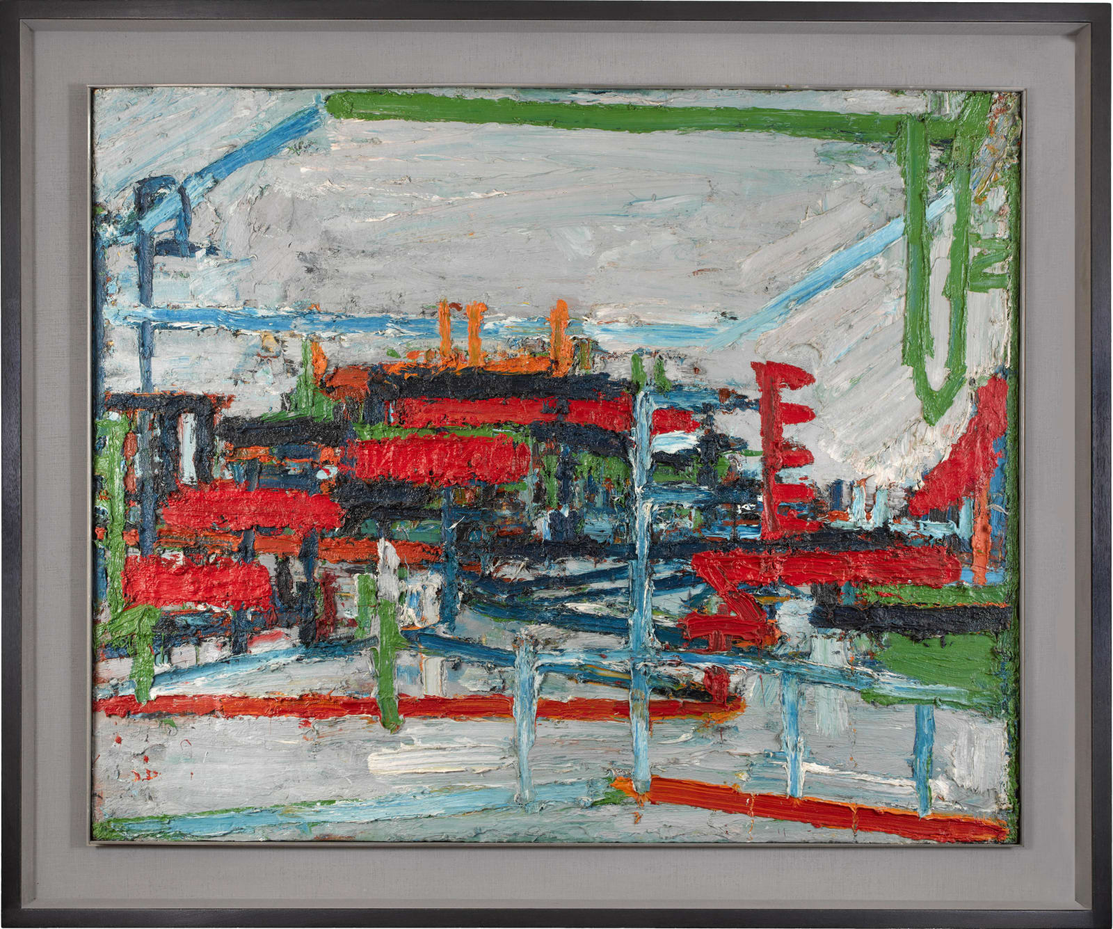 Frank Auerbach, Mornington Crescent IV, 1966-67