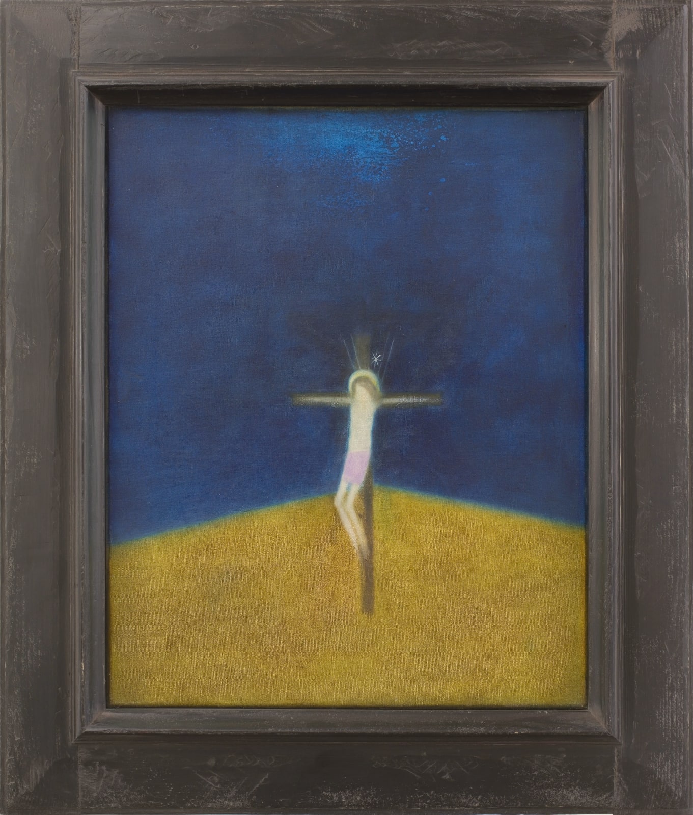 Craigie Aitchison, Crucifixion VII, 1963, c.