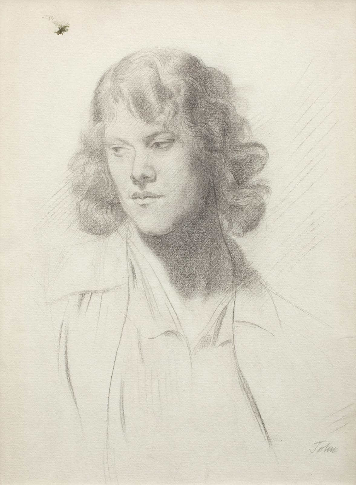 Augustus John, Portrait of Edith Lees, 1910 c.