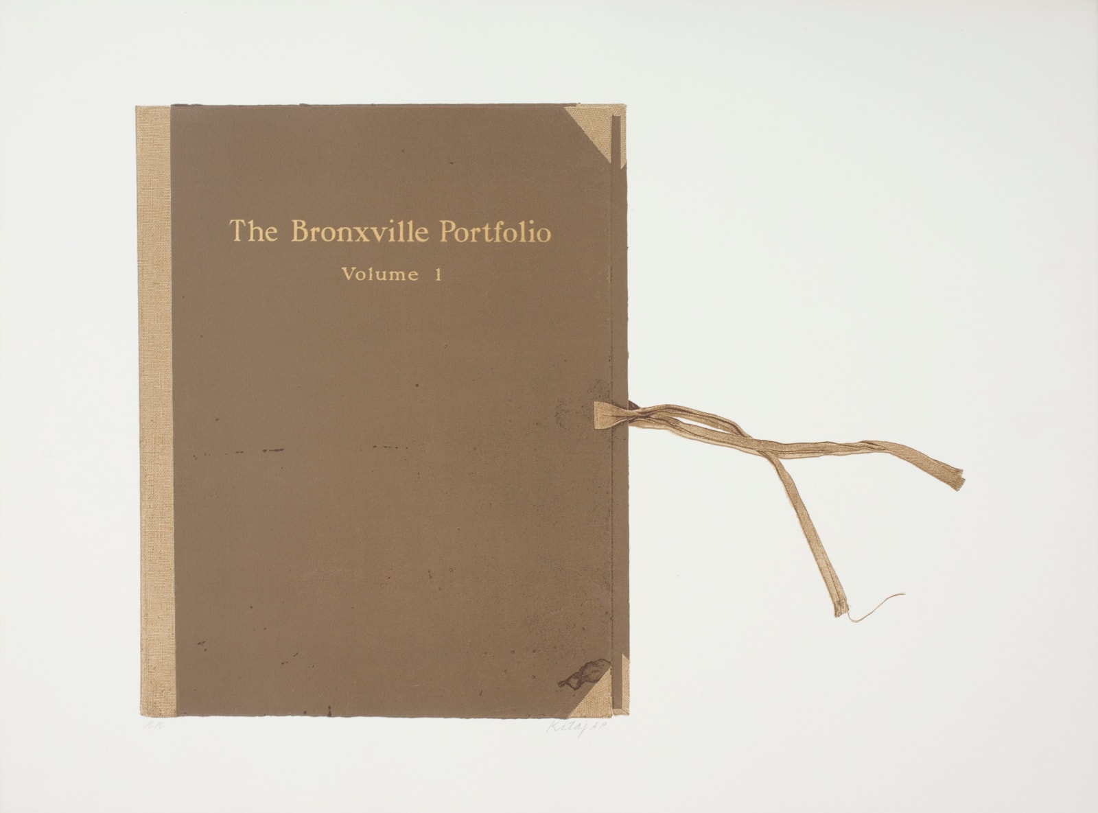 R. B. Kitaj, The Bronxville Portfolio (In Our Time), 1969-70