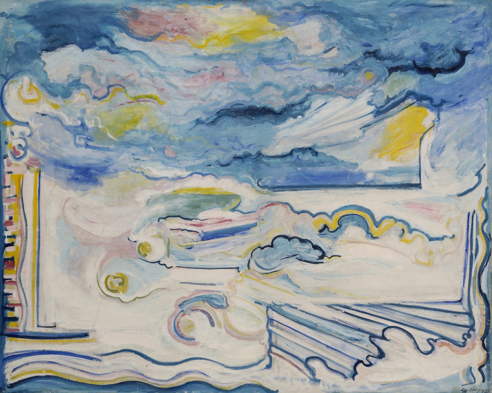 Leo Davy, Large Horizon, 1982