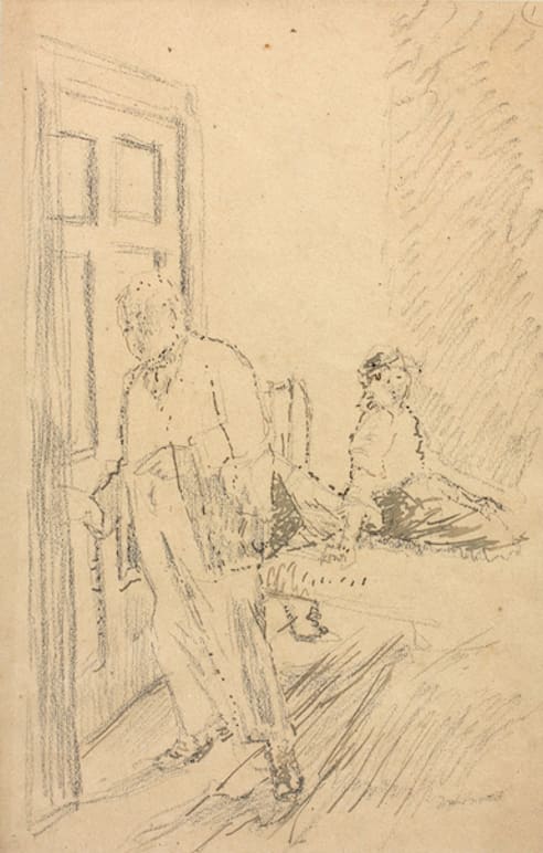 Walter Sickert, Off to the Pub, 1911