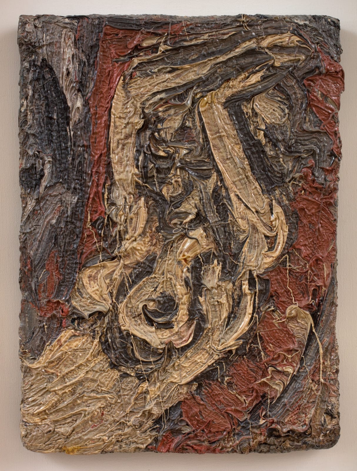 Leon Kossoff, Fidelma with Raised Arms, 1981