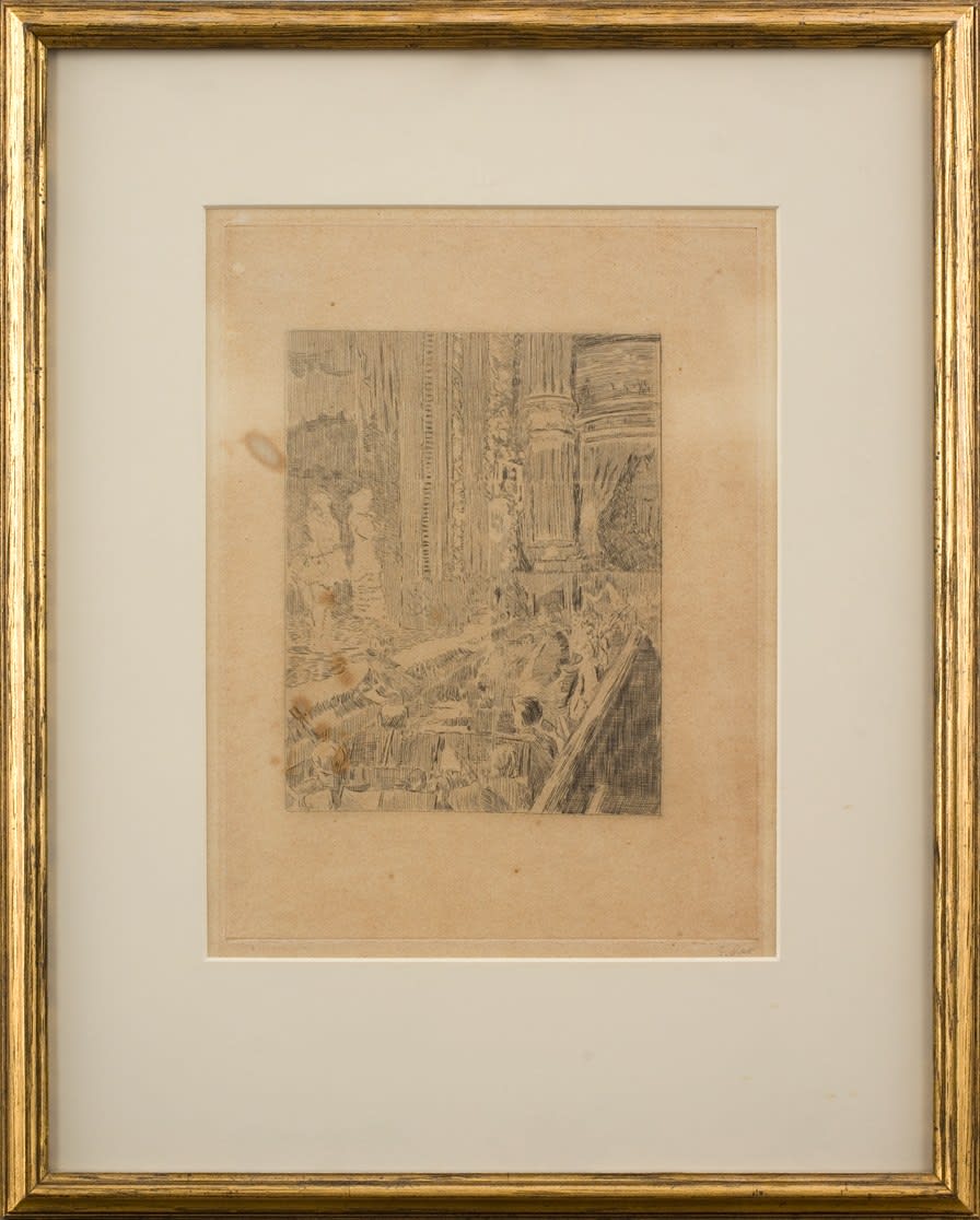 Walter Sickert, The Orchestra of the Olympia, Shoreditch, 1920, c.