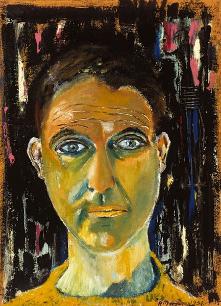 Robert Morgan, Self-Portrait, 1958