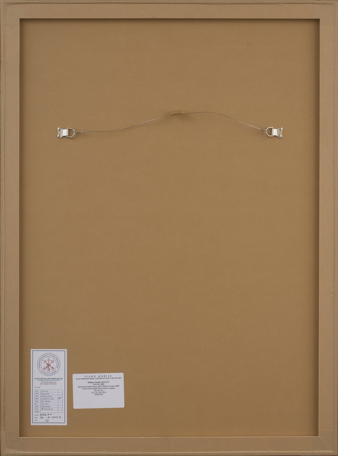 William Crozier, Still Life, 1980
